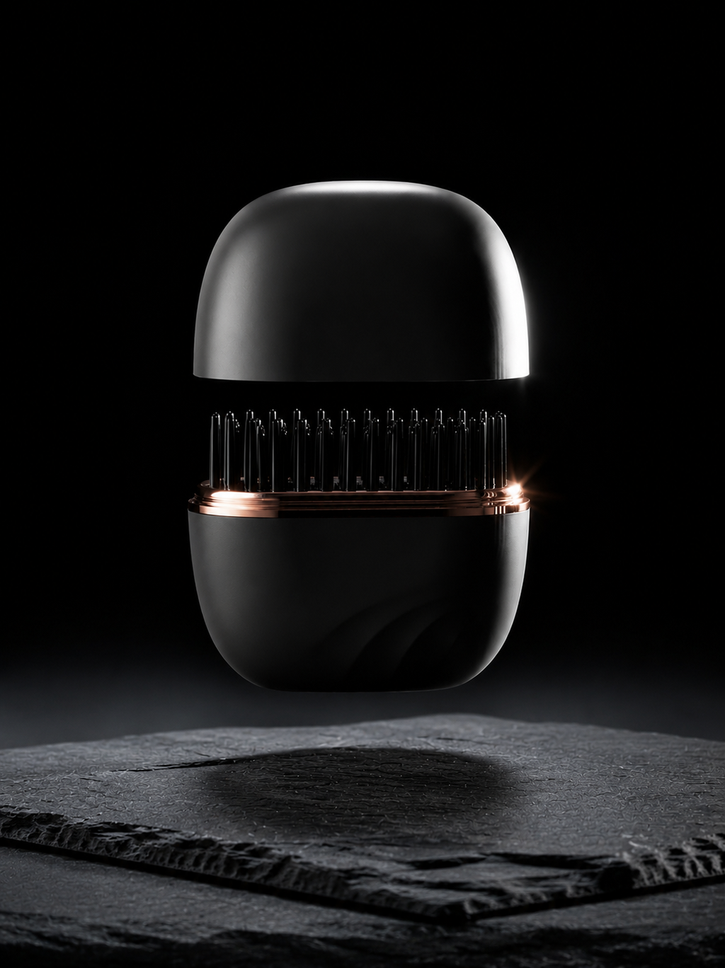 Brosse lissante noire Lisséa Paris — pour lui et elle