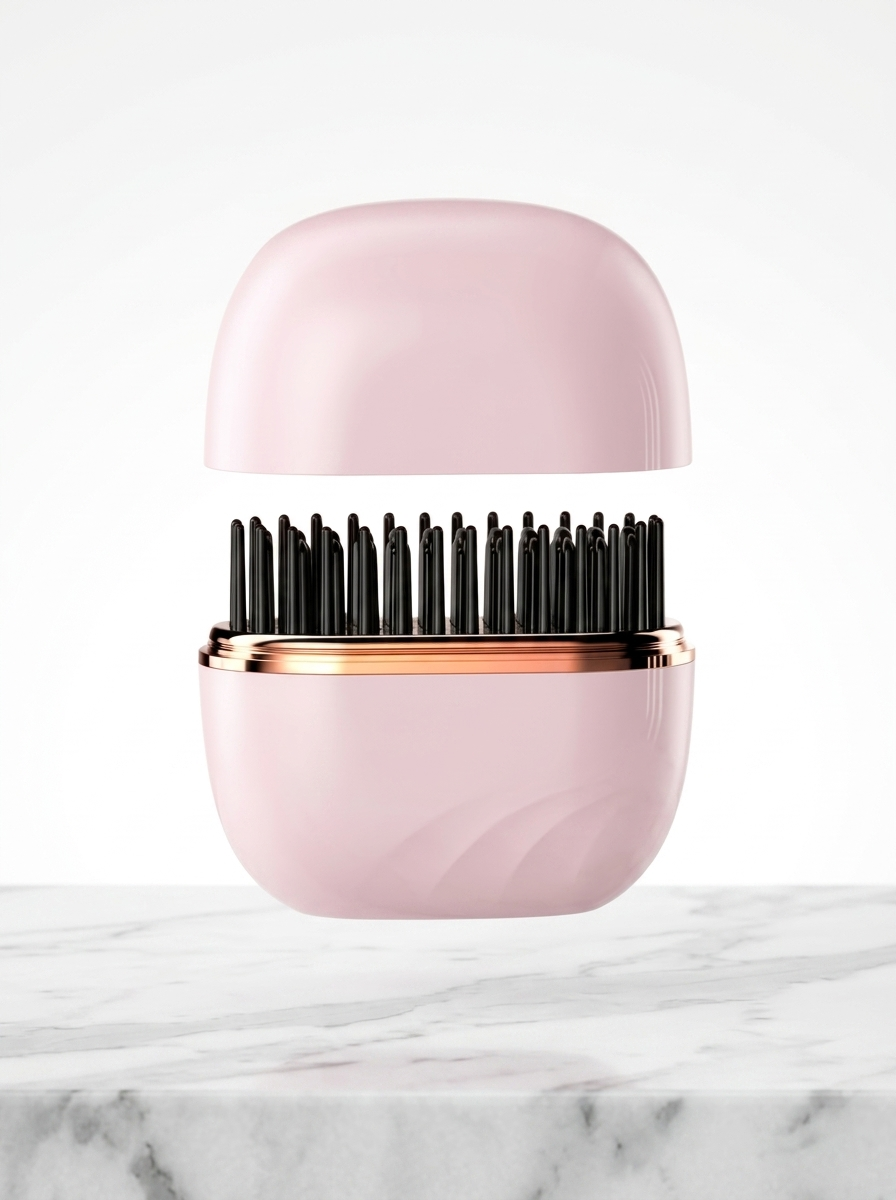 Brosse lissante Lisséa Paris — résultat lissage cheveux